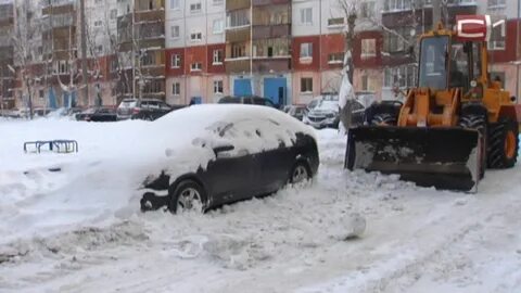 Машины во дворе МКД мешают снегоуборочной технике — что делать управляющей организации